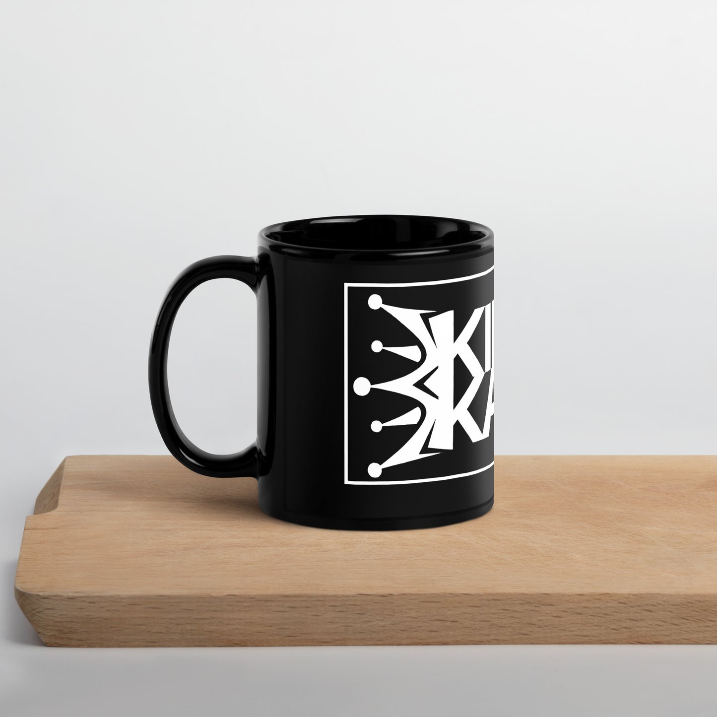 Black Glossy Mug