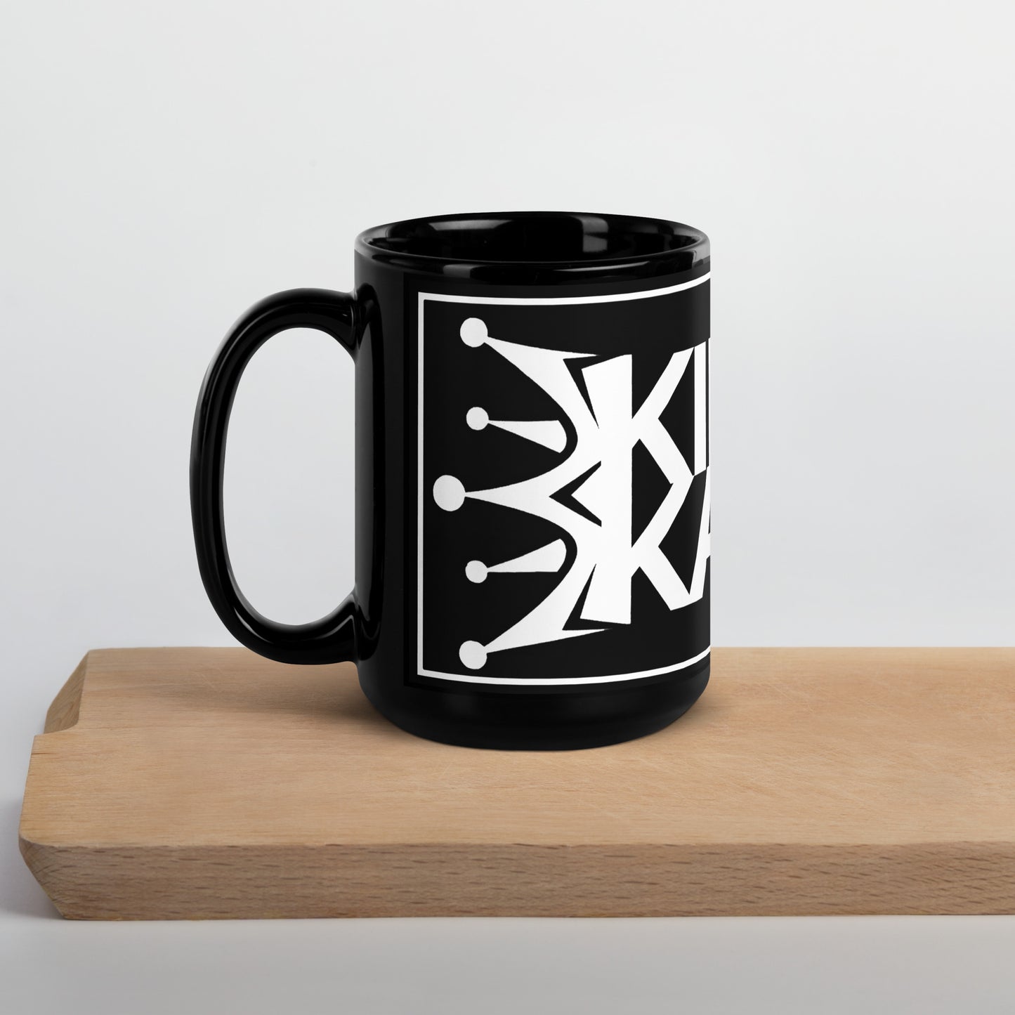 Black Glossy Mug