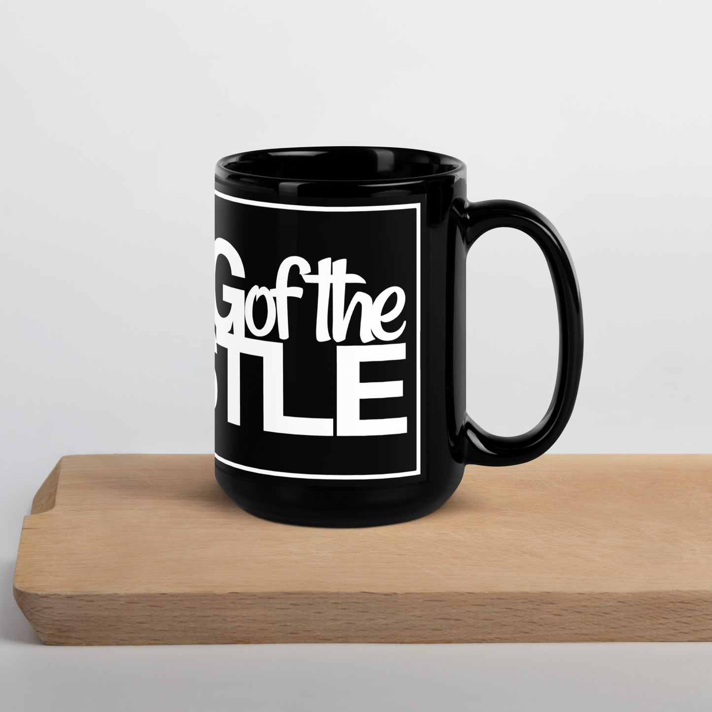 Black Glossy Mug